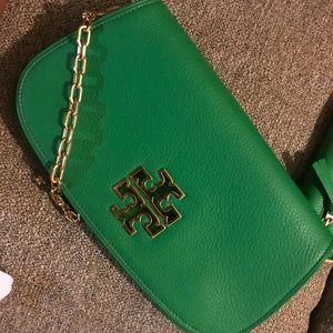Tory Burch Britten Convertible Clutch Crossbody